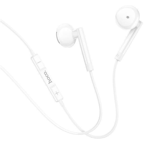 In-ear hörlurar - HOCO - M95 - USB-C - Trådad - Vit