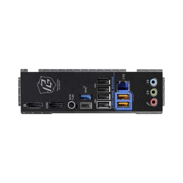 Moderkort - ASRock - B650M PG Riptide - Vit - 4 minnesplatser - 128 GB maxkapacitet