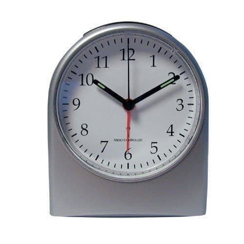 TECHNOLINE WT 755 radiostyrd väckarklocka - Silver