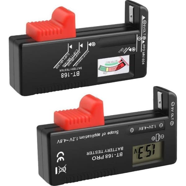 Batteritester Lean Universell Digital Batteritester