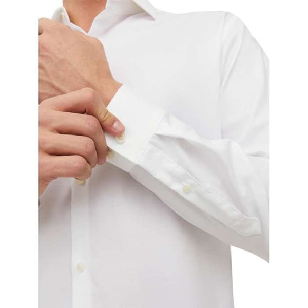 Jack & Jones parker långärmad skjorta - vit - L