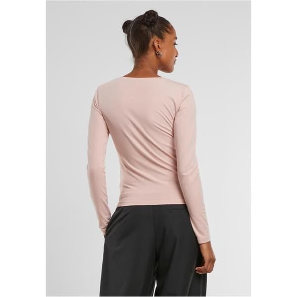 T-shirt med långa ärmar dam Urban Classics Basic Super Slim