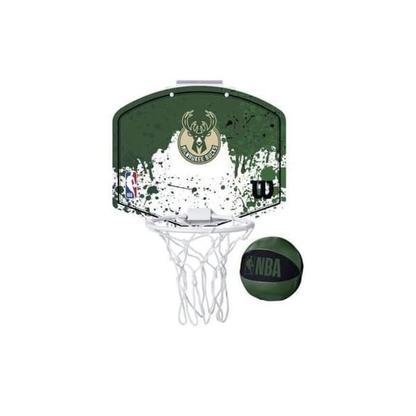 Mini NBA Basket - Milwaukee Bucks - One Size - Grön - Enkel montering - För vuxna