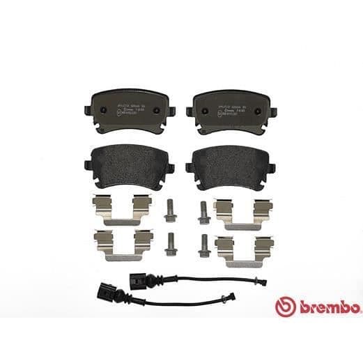 BREMBO Bromsbeläggssats P85083 - 4 st