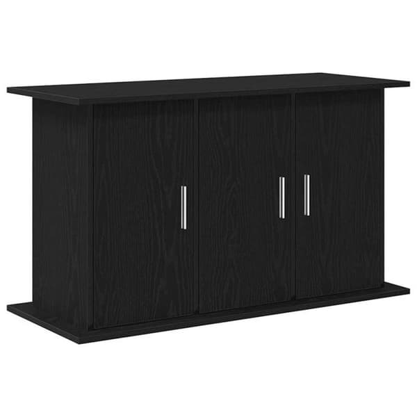 Akvarieställning - Svart ek - 101x41x58 cm - Ingenjörsträ - Lätt montering