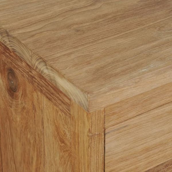 vidaXL Solid Teak Sängbord 40x30x50 cm 244484