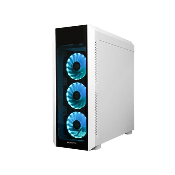 PC-chassi - Chieftec - Scorpion III - Midi Tower - Vit - 4 fläktar 120mm