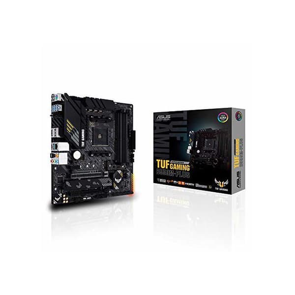 Moderkort - ASUS - TUF GAMING B550M-PLUS - AMD B550 - Micro-ATX - DDR4