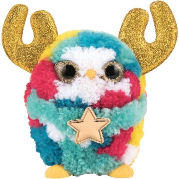 Plysch Creation Set - EPEE - Tinsel Fluffy Joy of Creation Ren - Vit - För barn