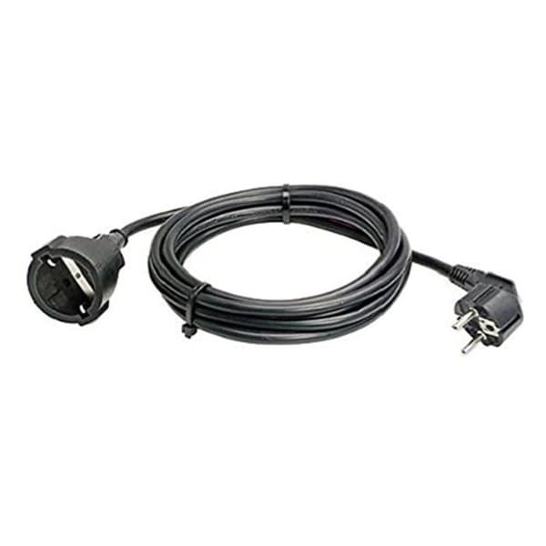 Strömkabel förlängning (Schuko förlängning) - BACHMANN - 2473506 - 3 m - Svart - Schuko