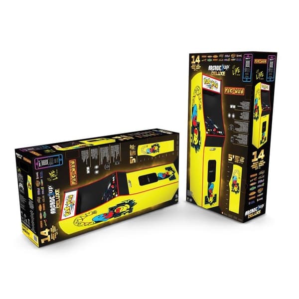 Spelautomat - Arcade1Up - Ny Pac-Man Spelautomat Riseless