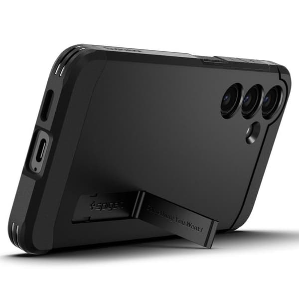 Coque - Spigen - Tough Armor - Svart - Optimalt skydd - Elegant design - Hård