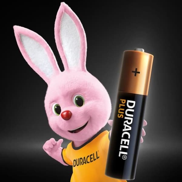 Duracell Plus AAA alkaliska batterier, 1,5V LR03 MN2400, 24-pack