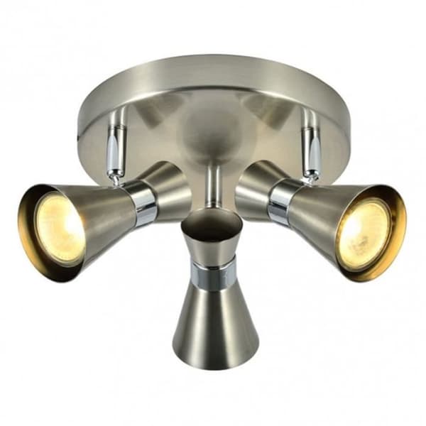 Taklampa - MAXIMO - FAB 142353003 - Grå - GU10 - Metall