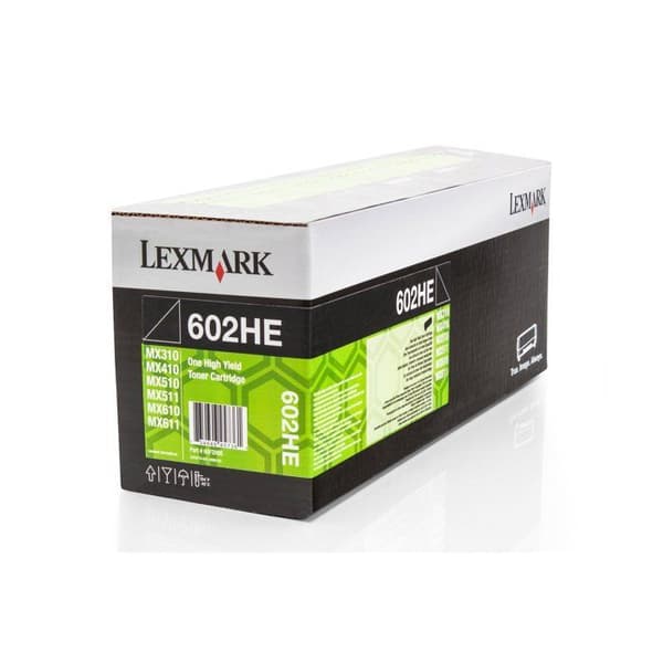 LEXMARK Tonerkassett - 602HE - 10 000 sidor - Svart