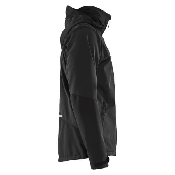 Stretch softshell-jacka 2D Svart/Gul neon S 474925139933 Blaklader
