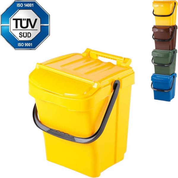 Sopsorteringskärl URBA PLUS 40L - gul