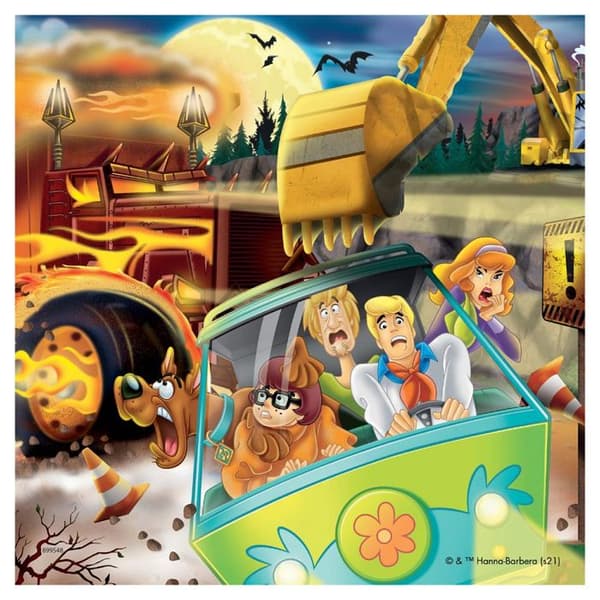 Pussel 3 x 49 bitar: Scooby-Doo äventyren