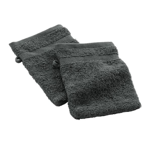 Set med 2 Handdukar "Elegance" 15x21cm Antracit