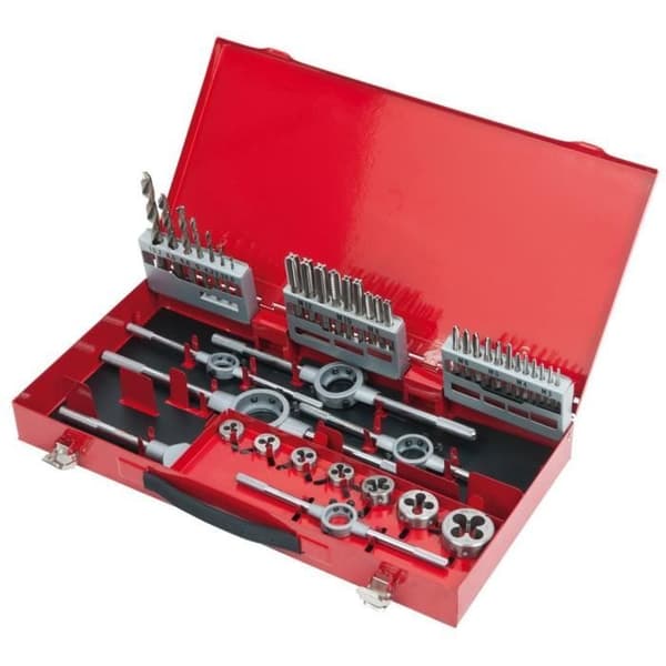 KS Tools HSS Co tap and die set 44 stycken - 331.0744