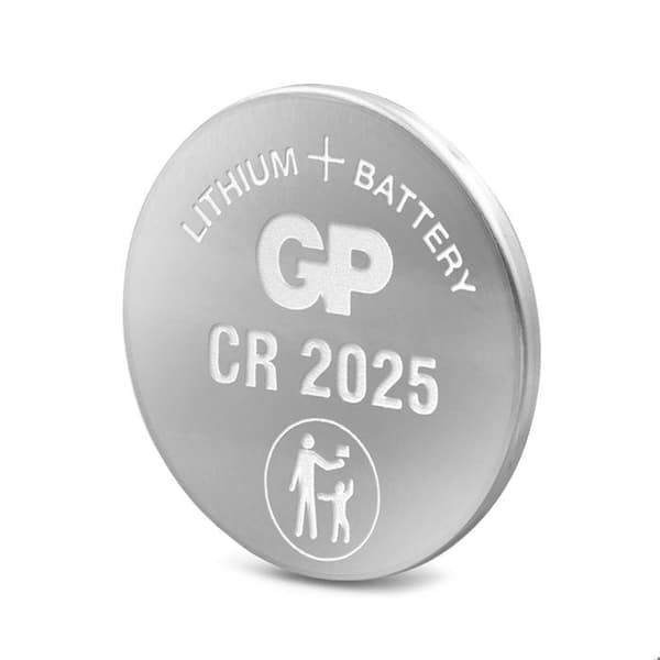 Högknapp CR 2025 litium GP 3 V 10 st.