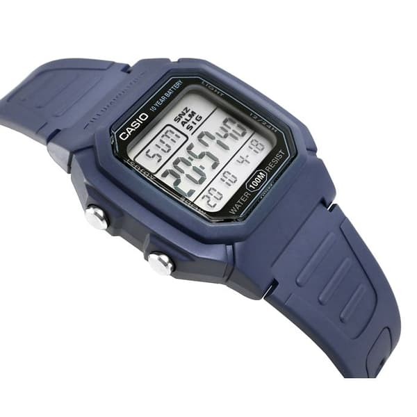 Herrklocka CASIO W-800H-2AVDF - Digital - Plast - Sport - Blå