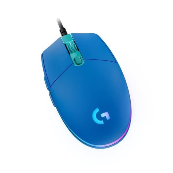 Gamingmus - Trådad - Logitech G - G203 - Blå