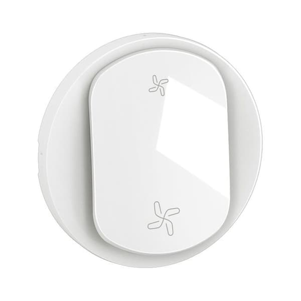 VMC-kontrollpanel - LEGRAND - Céliane - 2 hastigheter - Vit - Enkel flöde