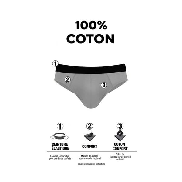 Pierrecardin Kalsonger 100% bomull Classic 4-pack Herr