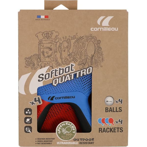 Bordtennisracket - CORNILLEAU - Softbat - Blå - Vuxen - Unisex