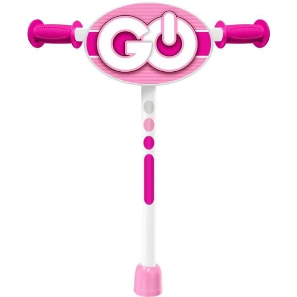 Trehjulig sparkcykel - STAMP - SKIDS CONTROL - Rosa