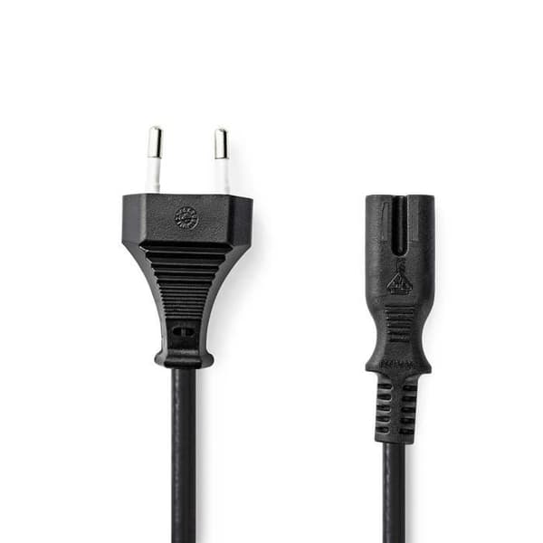 Nedis strömkabel | CEGL11040BK10 |Svart