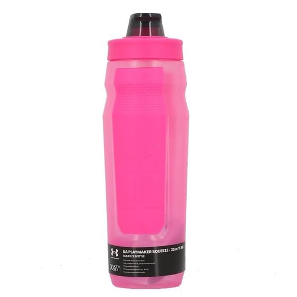 Vattenflaska - Under Armour - Playmaker Squeeze - 950 ml - Diskmaskinssäker - Rosa