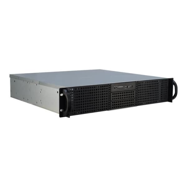 Rackskåp 2U - Inter-Tech - IPC 2U-20240 - ATX - Ingen strömförsörjning - USB