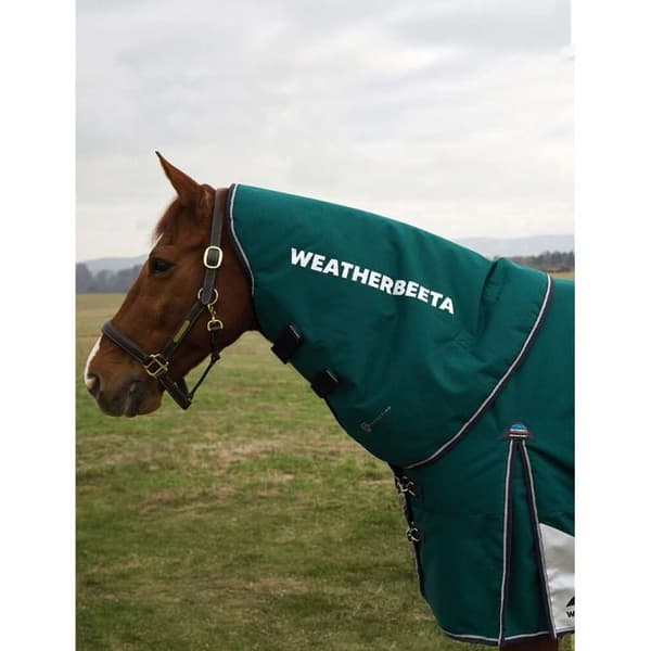 Weatherbeeta Comfitec Plus Dynamic 0g hästhuva - Grön - XL