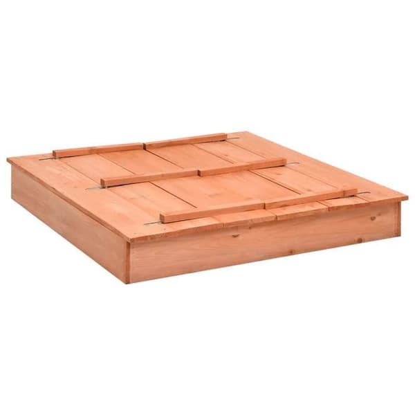 vidaXL Sandlåda Gran Trä 95x90x15 cm