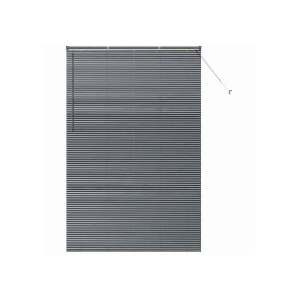 Aluminium Venedig Markiser - vidaXL - Mörkgrå - 140x220 cm - Matt finish - Utomhusmontering