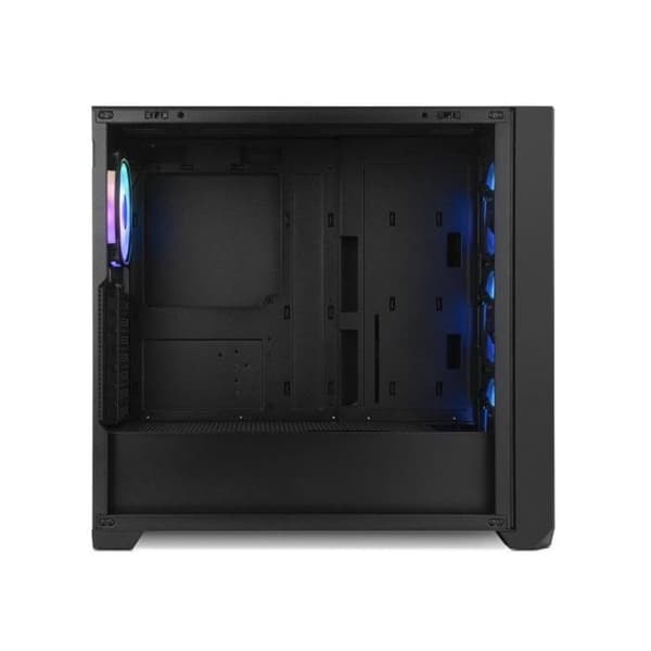 PC-chassi - NOX - Hummer PLASMA - Mid Tower - Utbytbart frontparti - USB-C Svart