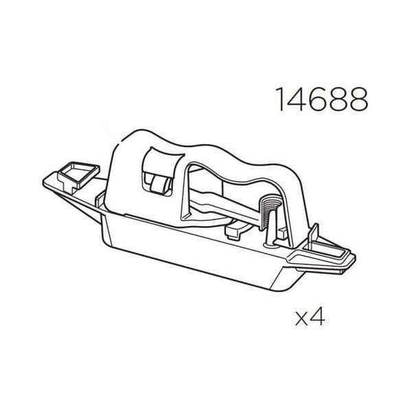 Thule 14688 Fäste Easy Snap - THULE