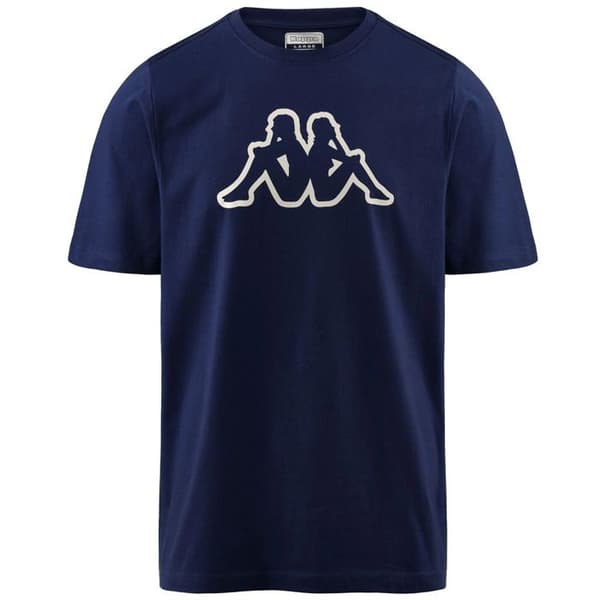 T-shirt Kappa Cromen - marinblå