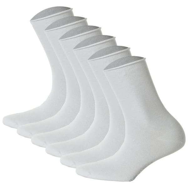 Hudson Strumpor Dam - ,Förpackning med 6,ONLY 6-Pack Strumpor Rollrand