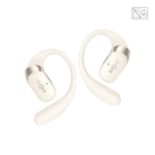 Shokz TWS ÖRONLURAR MED LUFTLEDNING OPENFIT 2 BEIGE