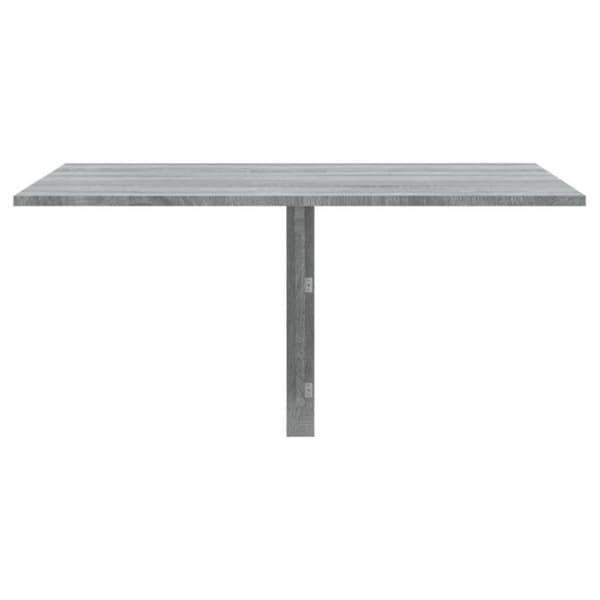 Väggmonterat hopfällbart bord Sonoma grå 100x60x56 cm Ingenjörsträ