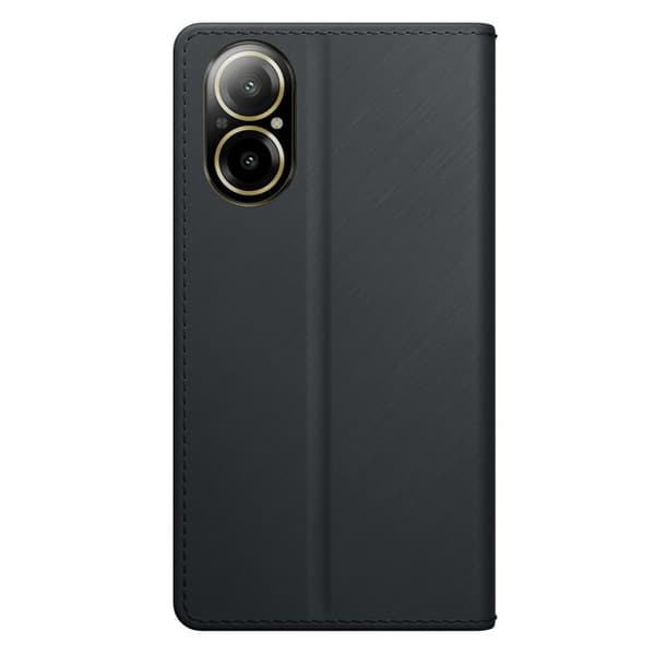 Plånboksfodral - 3MK SKYDD - Realme C67 - Svart - Semi-rigid - Magnetisk