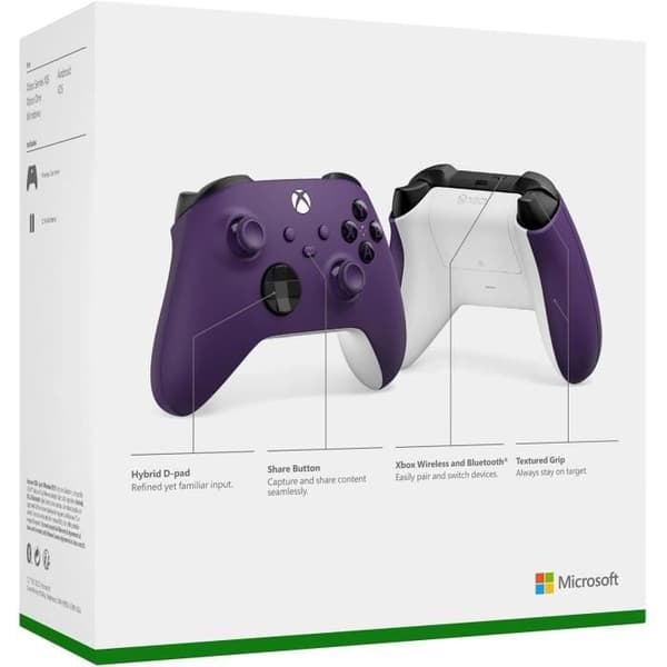 Astral Purple Wireless Xbox Controller