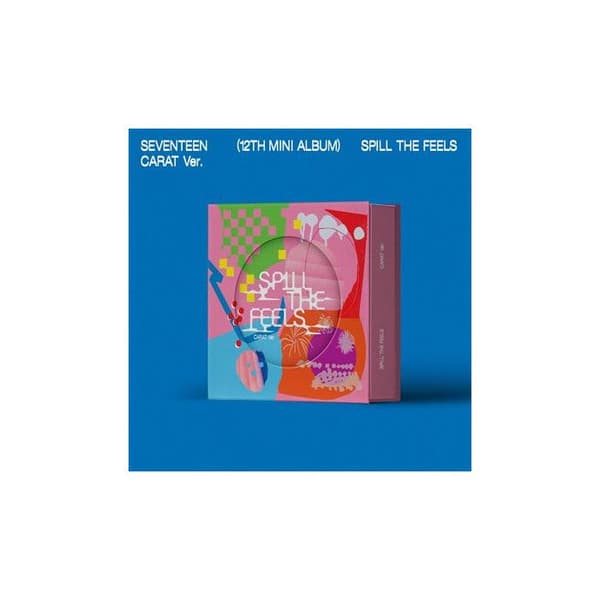 SEVENTEEN 12:e mini-album 'SPILL THE FEELS' (CARAT-version) coffret
