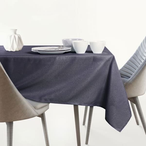 Bordduk - Empire - Lila - Rund 140 cm - Fläckavvisande polyester