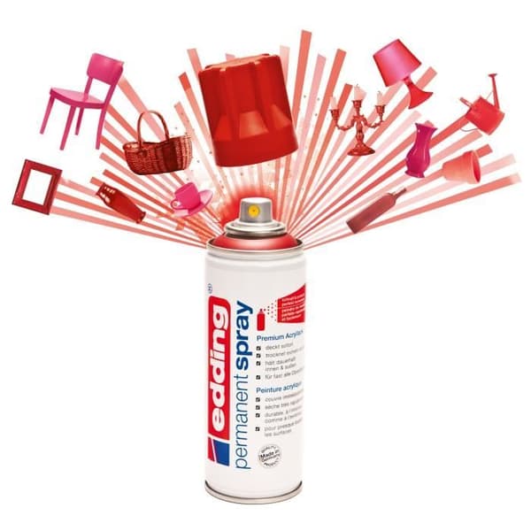 EDDING Spray akryl E5200 - 200 ml - Blå gentian