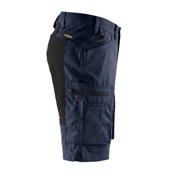 Arbetsshorts Blaklader STRETCH - Mörk Marin / Svart