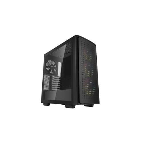 DEEPCOOL CK560 SVART GAMING PC CASE | MINI-ITX SUPPORT - MIC